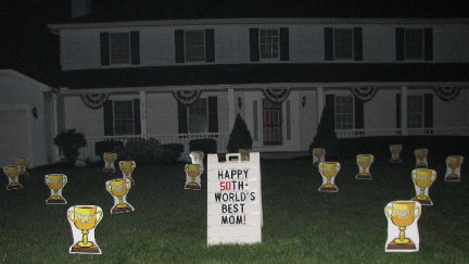 World's Best Trophies Full Display