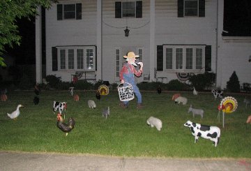 3D Barn Yard Display