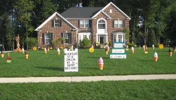 Ice Cream Cone Display